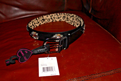 Betsey Johnson Rhinestone Embellished Belt - New w/Tags  display picture 1