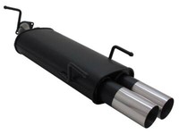 EndschalldäMpfer Auspuff Opel Vectra B 95/99 - 2X76Mm RL