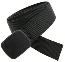 Nylon Outdoor Hiker Belt -Easy Fit Up to Size 42"- Heavy Duty Plastic Buckle