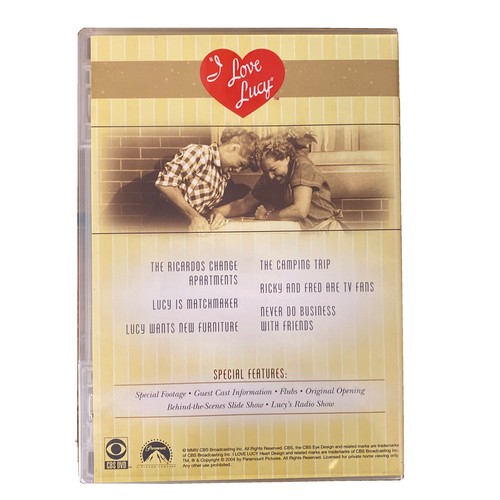 I Love Lucy - First, Second & Third Season Lot of 3 (1 2 3) DVD - Picture 9 of 12