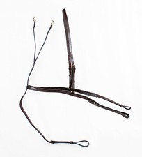 LEATHER BREASTPLATE WITH TREKKING MARTINGALE BREASTPLATE
