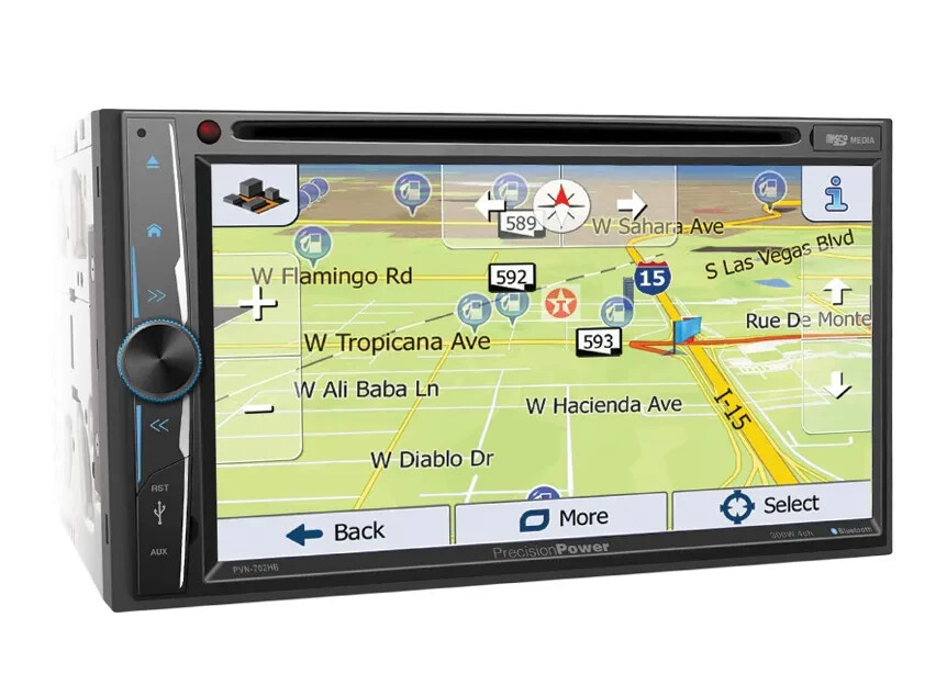 Navegador Bluetooth Para Ford Expedition/Explorer/Lincoln Aviator 2002-2006 - Radio Doble DIN