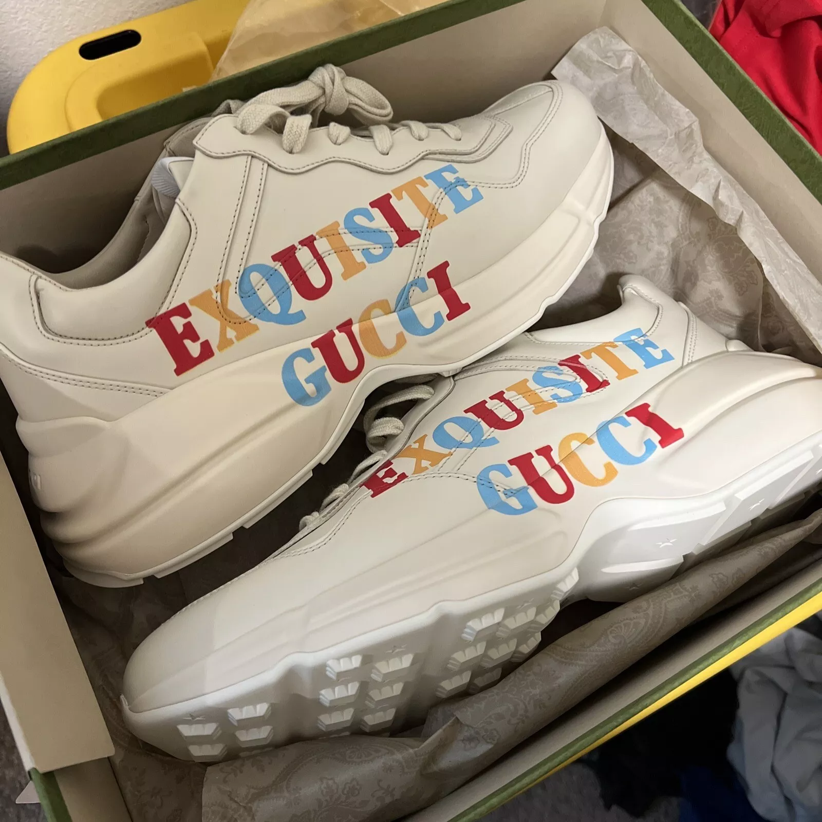 Taille 11,5   Gucci Rhyton Exquisite Gucci   Ivoire