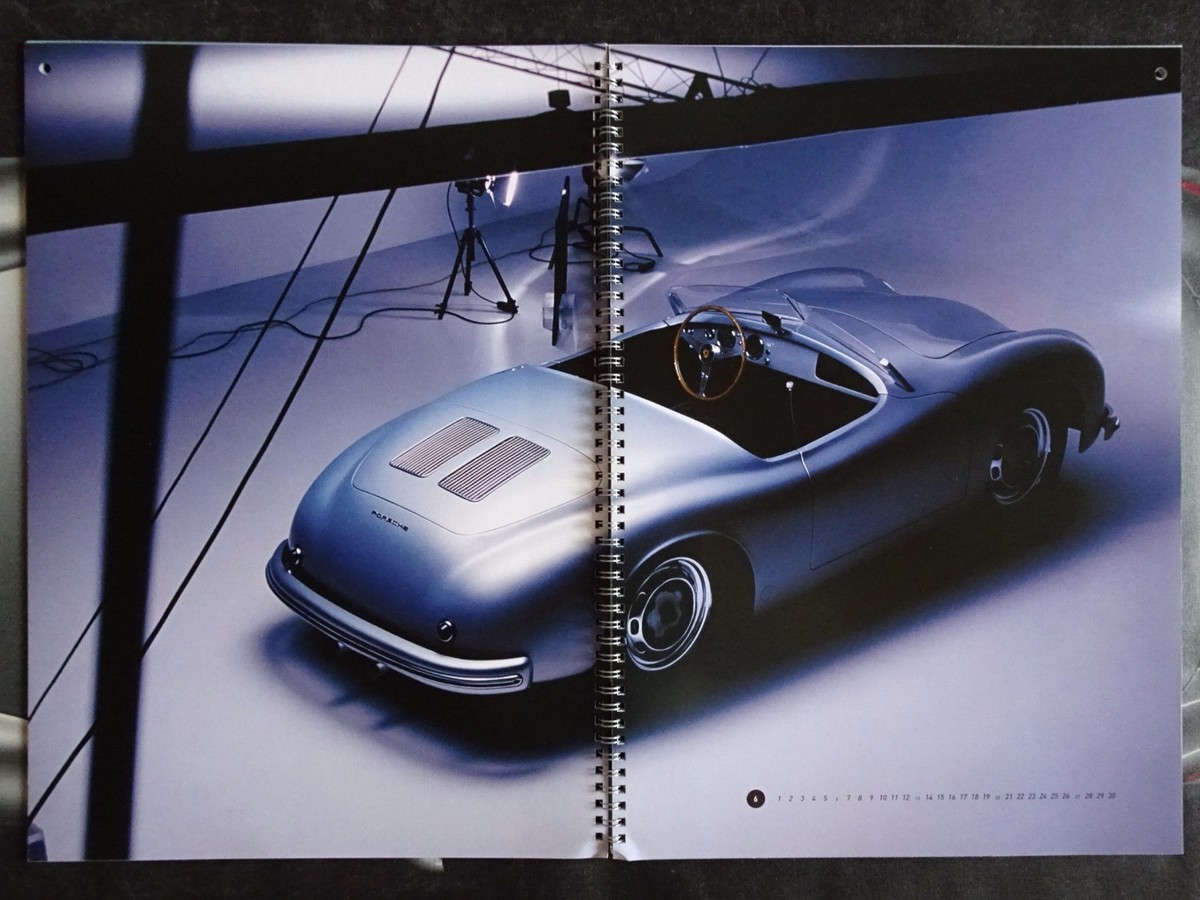 2004ポルシェカレンダー PORSCHE 2004 HISTORIC CALENDAR BOOK 04 PORSCHE MUSEUM OPEN
