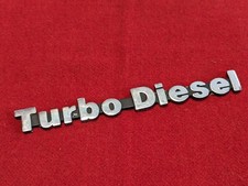 JEEP CHEROKEE TURBO DIESEL TD LOGO EMBLEMA FREGIO STEMMA SCRITTA TARGHETTA BADGE