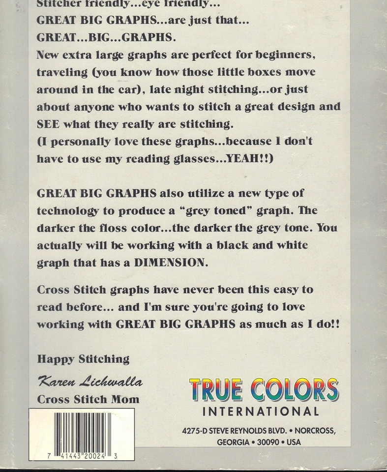 Cuddly Friends Children Pets Cross Stitch Patterns By Great Big Graphics - Image 3 of 3