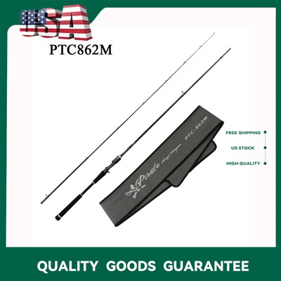 KUYING Pirate 2.58m 8'6'' Carbon Casting Spinning M Medium Lure Fishing Rod Fish