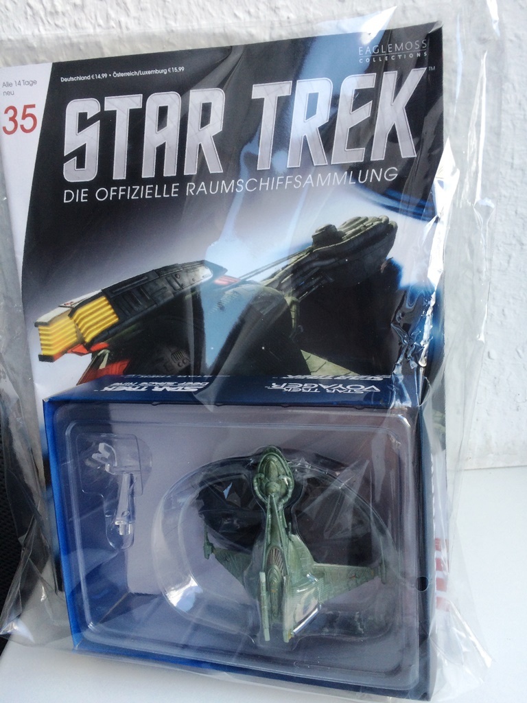Vaisseau Klingon Bird Of Prey Eaglemoss - Magazine Inclus - Neuf Sous Blister