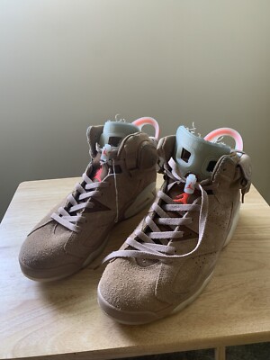 靴 NIKE AIR JORDAN 6 RETRO SP BRITISH KHAKI Jordan x Travis Scott Air Jordan 6 Retro SP 