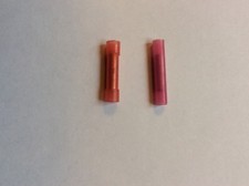 Butt Crimp Connectors - Red 16 - 22 AWG 75 Pcs. Excellent Quality. US Seller