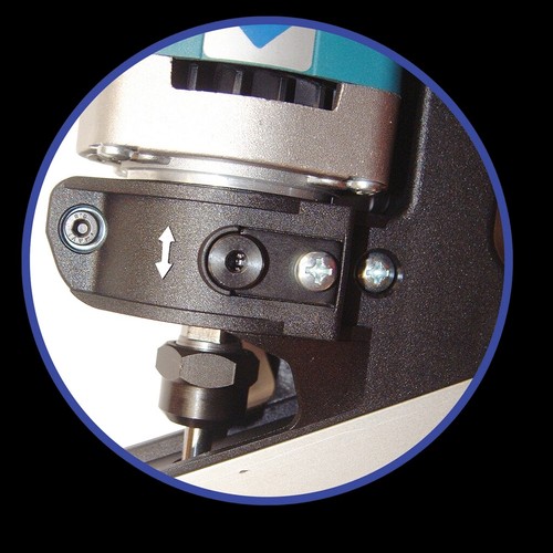 Fresadora de ranuras de sellado Wegoma DF550VG 21000053 para ventanas y puertas en maleta - Imagen 3 de 5