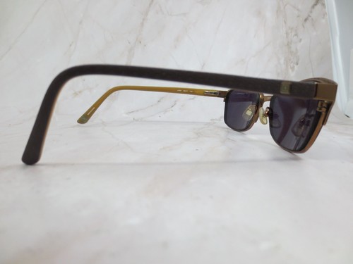 Liz Claiborne Sunglasses Frame L605-0DC7 Women's Brown Metal Half Rim 53-17-130 - Picture 5 of 8