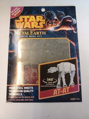 STAR WARS Fascinations Metal Earth AT-AT 3D Laser Cut Steel Model Kit NEW 