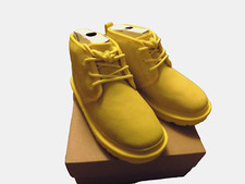 Ugg Big Kids Neumel Ii Lined Bright Yellow Suede Boots 1017320k Sz 3 Women 4.5 5