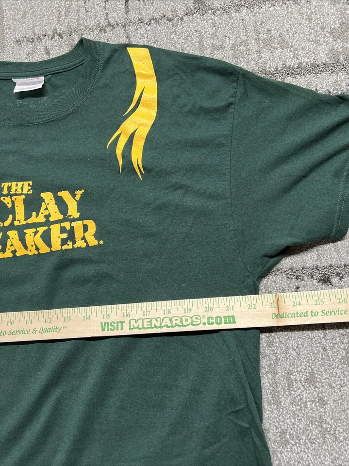 Рубашка Green Bay Packers Clay Matthews The Clay Maker для взрослых размер XL двусторонняя - Изображение 3 из 4