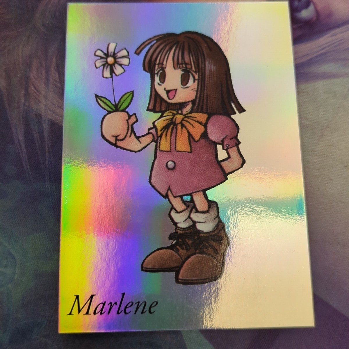 Final Fantasy VII Anniversary Art Museum Vol.2 Marlene 2-086 Foil