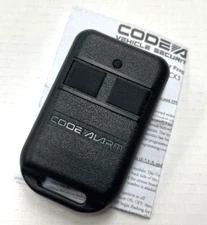 NEW CODE ALARM CRCX3 KEYLESS REMOTE START FOB TRANSMITTER ALARM ELVATKC