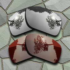 US Silver Bronze Brown Lenses Replacement For-Oakley Split Shot Polarized