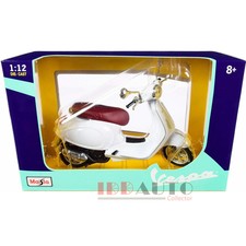 Vespa Primavera 150 White Maisto Roller Model 1 12 for sale online