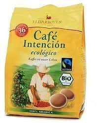 Bio Cafe Intencion Ecol Pads Arabicac Bohnen Hochlandkaffee  36 Stück