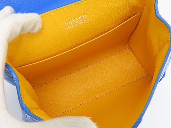 GOYARD Saigon Mini Soft Shoulder Bag Sky Blue GOYARD Saigon Mini Soft Shoulder Bag Sky Blue