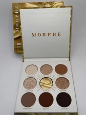 Morphe Rich & Foiled Gold Seeker Eyeshadow Palette Full Size