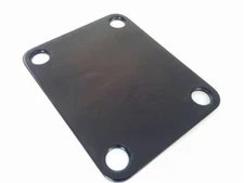 True Custom Shop® Black GOTOH Neck Plate for Fender Strat & Telecaster Guitars
