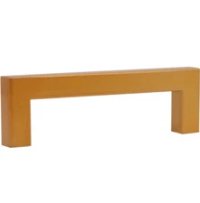 19 Pack Probrico 4inch Hole Centers Gold Square Bar Cabinet/Drawer Pulls