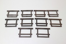 playmobil fence Zaun brown x10 use 3422 3424 3431 3426 3430 3428 3427 3429