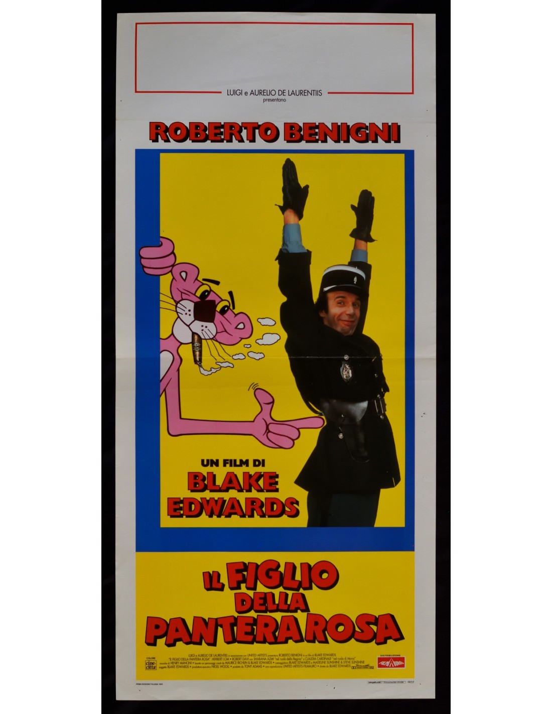 Locandina originale film Il figlio della Pantera Rosa (1993) - Regia di Blake Edwards