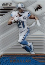 2016 Panini Clear Vision #24 Ameer Abdullah - FB