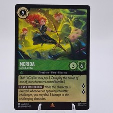 Merida - Gifted Archer - Rare - Lorcana - 89/204 EN12