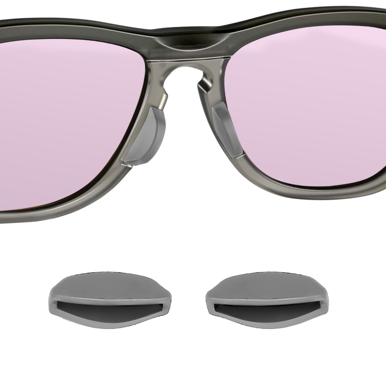 Naselli di ricambio per occhiali da sole Oakley Frogskins Range OO9284 AF OO9284A foto 3
