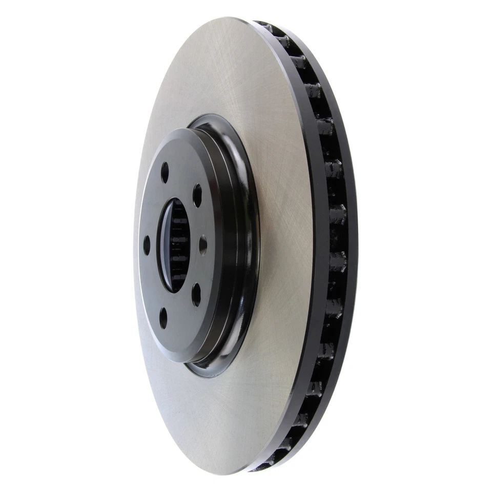 For Audi Q5 2009-2011 Centric 125.33123 Premium Plain Vented Front Brake Rotor Foto 2 de 4