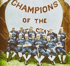 E279 Cap Anson Chicago Ball Club 8x10 11x14 16x20 Oil Paint Photo