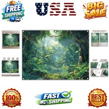 Fabric 8x6ft Jungle Forest Photography Backdrop Rainforest Banner