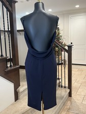 Little Black Dress Scoop Back, Slimming - Size Medium