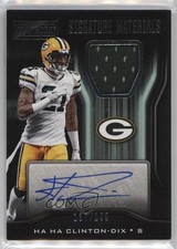 2018 Panini Playbook Signature Materials 137/199 Ha Clinton-Dix #SM-HD Auto 16wc