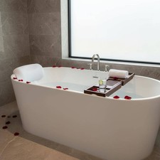 PU Bathtub Pad Soft Cushioning Spa Bath Pillow Easy to Clean for Bathroom