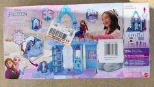 Mattel Disney Frozen Elsa Ice Palace Playset 20 Pieces Anna Olaf JGG41-9564