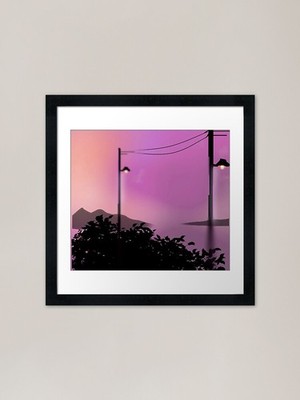 Midnight Oxygen Plus bStar Leinwand F gerahmt Wandbild Poster Leinwanddruck Bild