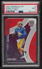 2022 Panini Chronicles Draft Picks Status Red /149 Kenny Pickett PSA 9 MINT 0xl5