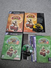 Thumbnail of ebay&reg; auction 257497532073 | ⭐️ DONKEY KONGA 1 & 2 Retro NINTENDO GAMECUBE Spiel UK PAL inkl. Handbuch - getestet ⭐️