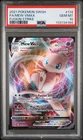 2021 POKEMON SWORD & SHIELD FUSION STRIKE #114 FULL ART/MEW VMAX PSA 10