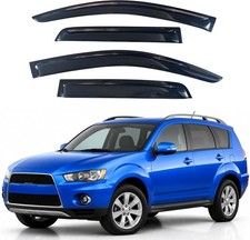 Window Visors Rain Guards for 2011- Mitsubishi Outlander