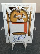 2024 Panini National  Treasures collegiate Jaylen Wright #48 Gold 9 /10