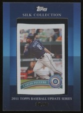 2011 Topps Update Silk Collection /50 Carlos Peguero Rookie RC