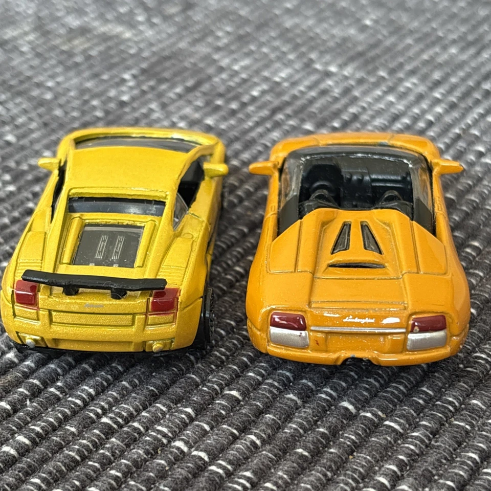 Motormax Lamborghini Bundle x2: Murcielago Roadster & Gallardo 1/64 Diecast VGC  - Image 4 of 4