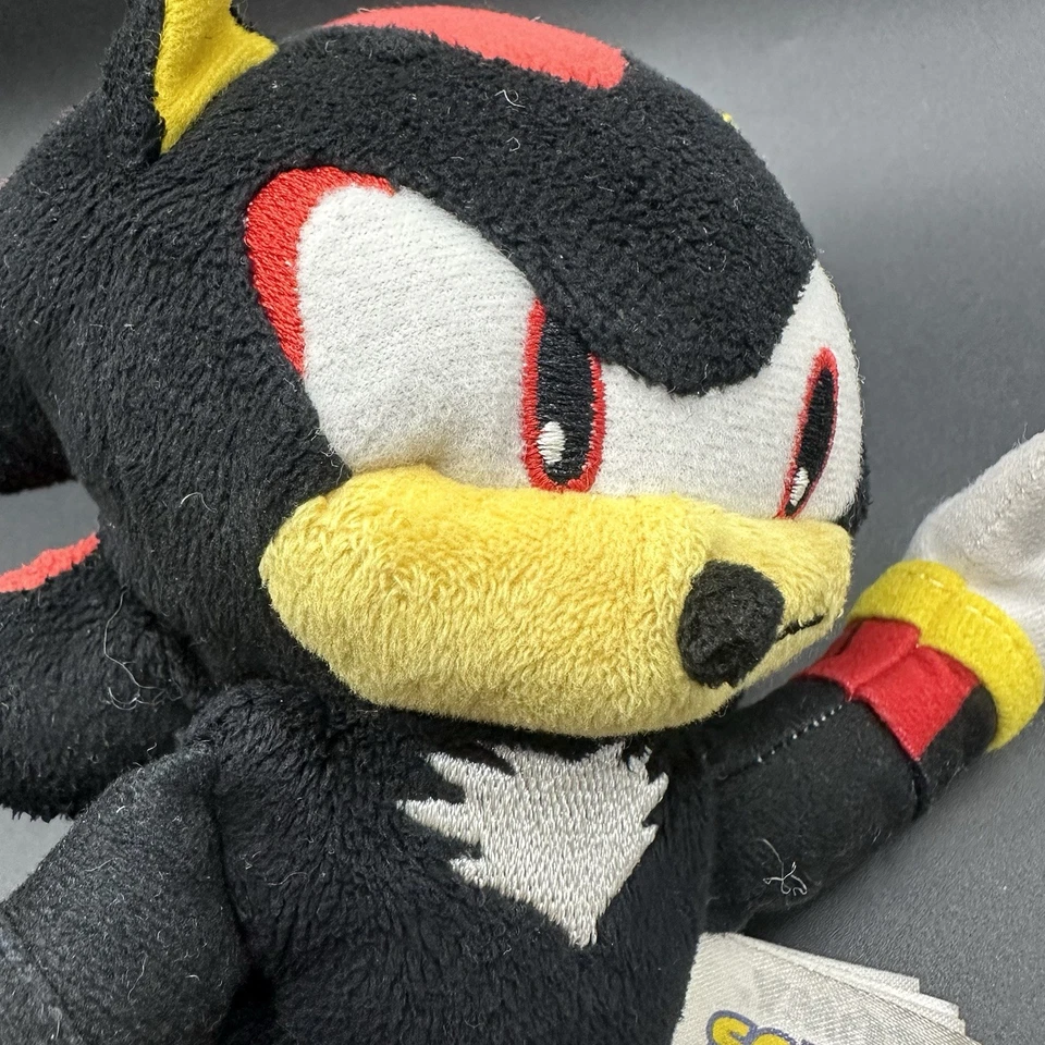 Sonic The Hedgehog Plush Shadow The Hedgehog 8” TOMY plush - Image 2 of 4