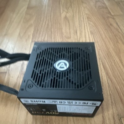 ATX 500W Non-Modular Computer Power Supply PSU500 1 Fan SATA 4-Pin Black